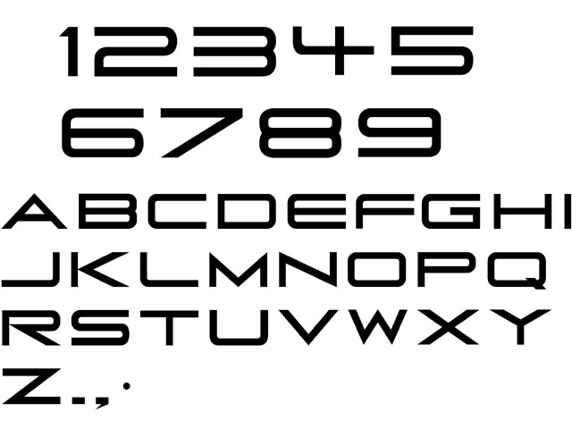 童夢オリジナルフォント